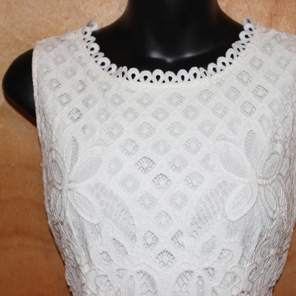 Veiisar Lace Sleeveless Dress - Fully Lined - Picture 3 of 7